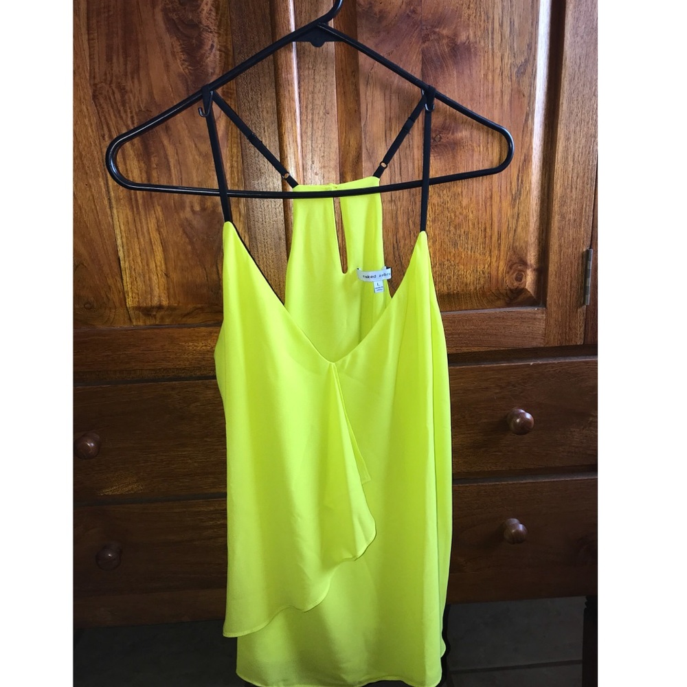 Naked zebra dressy top